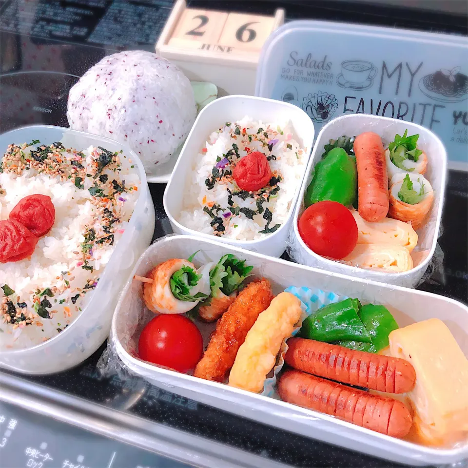 Snapdishの料理写真:今日のお弁当🍱2023.6.26|ぁゃ🍃さん