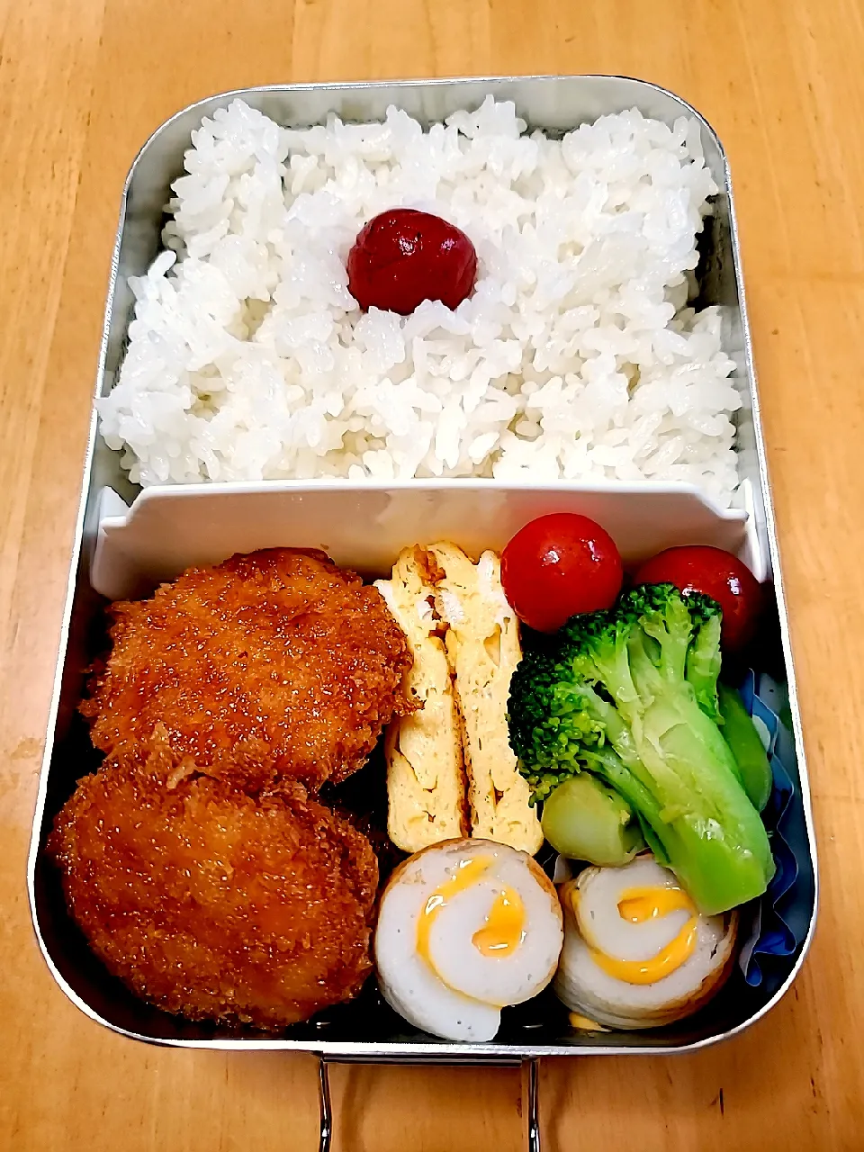 Snapdishの料理写真:甘辛チキン弁当|まゆっこさん