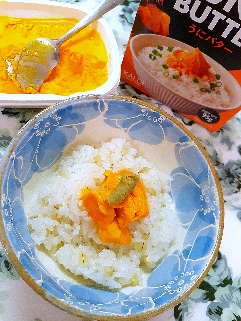 Snapdishの料理写真:🔷うにバター🍚ご飯🔷|@きなこさん