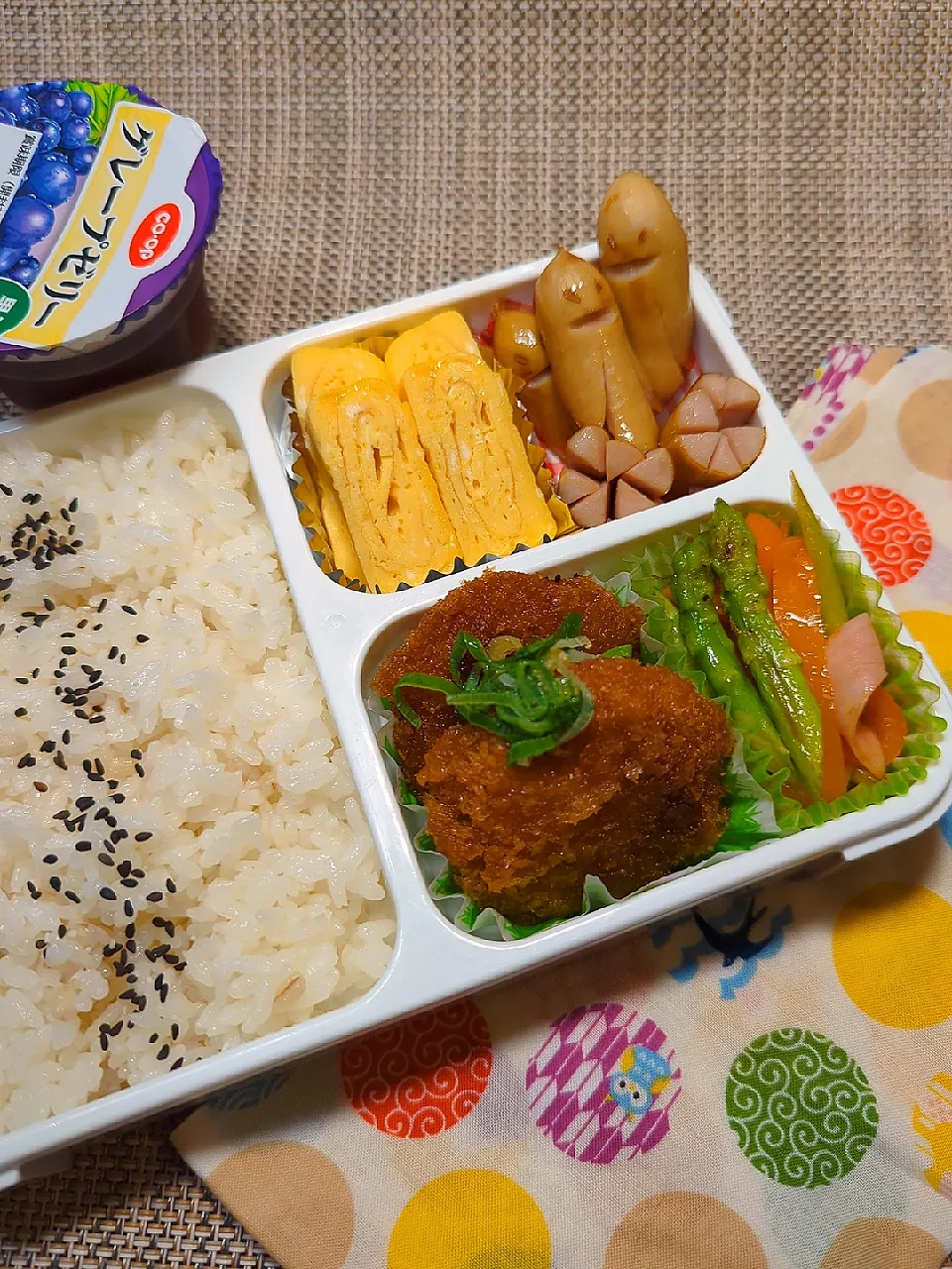 Snapdishの料理写真:中学生弁当 2023/06/26(月)|どかどかさん