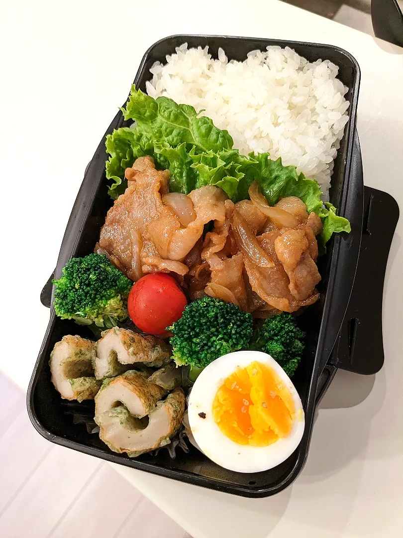 Snapdishの料理写真:生姜焼き弁当|きゅーさん