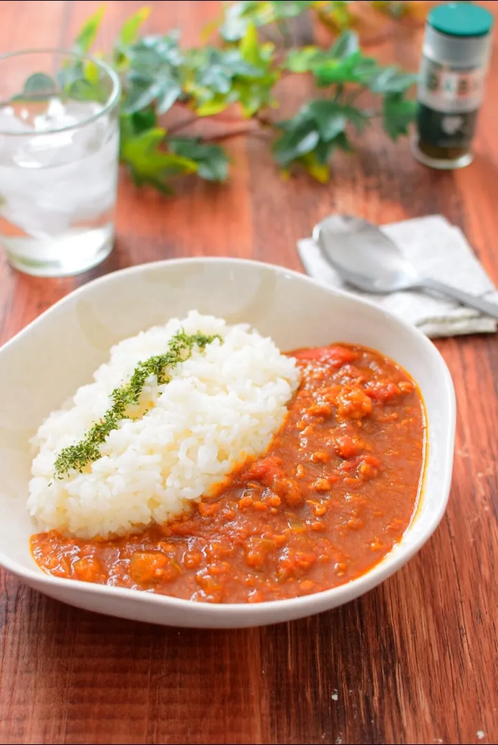 大根おろし入り無水トマトカレーのレシピ|アマイモノ・クウ蔵さん