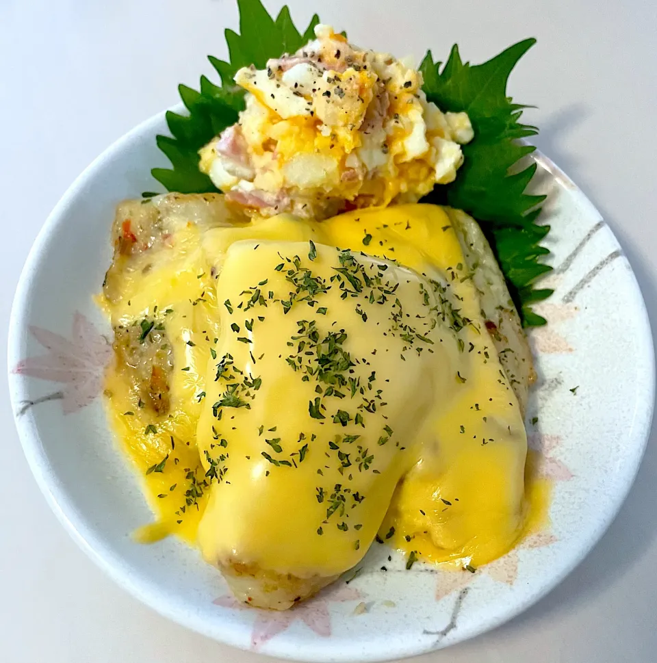 白身魚のムニエルメルトロがけ🧀|jiruさん