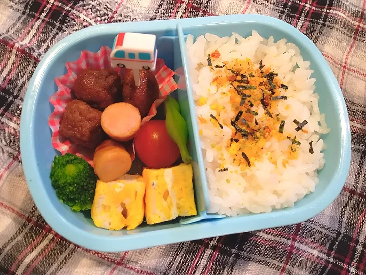 Snapdishの料理写真:2023.6.26 息子弁当|macyuさん