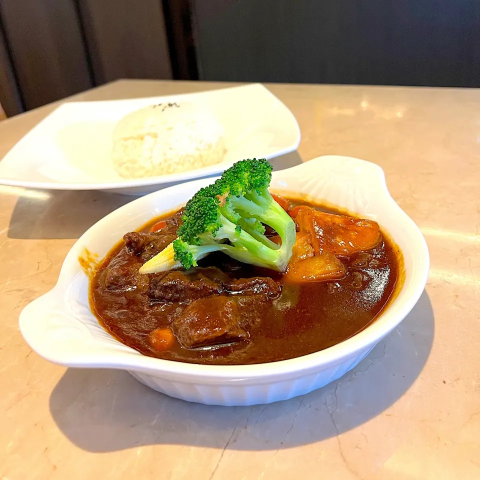 Snapdishの料理写真:Tuscan red wine beef cheek stew|skyblueさん