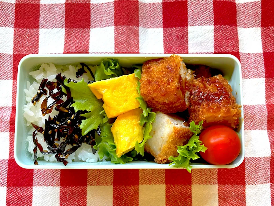 好き嫌い多めな少食男子高校生のお弁当🍱|しげっちさん