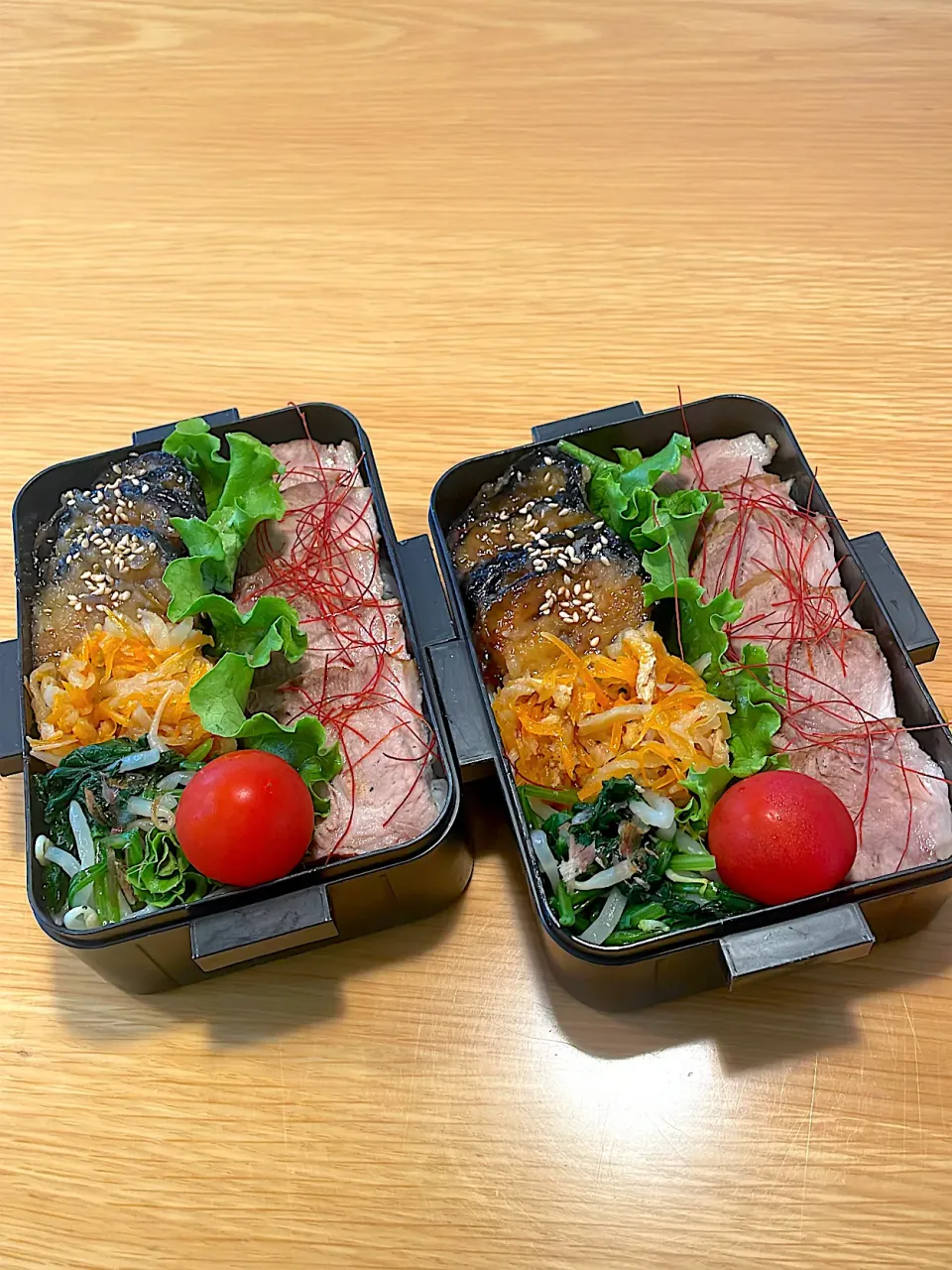 Snapdishの料理写真:チャーシュー弁当|hiro♪kouさん