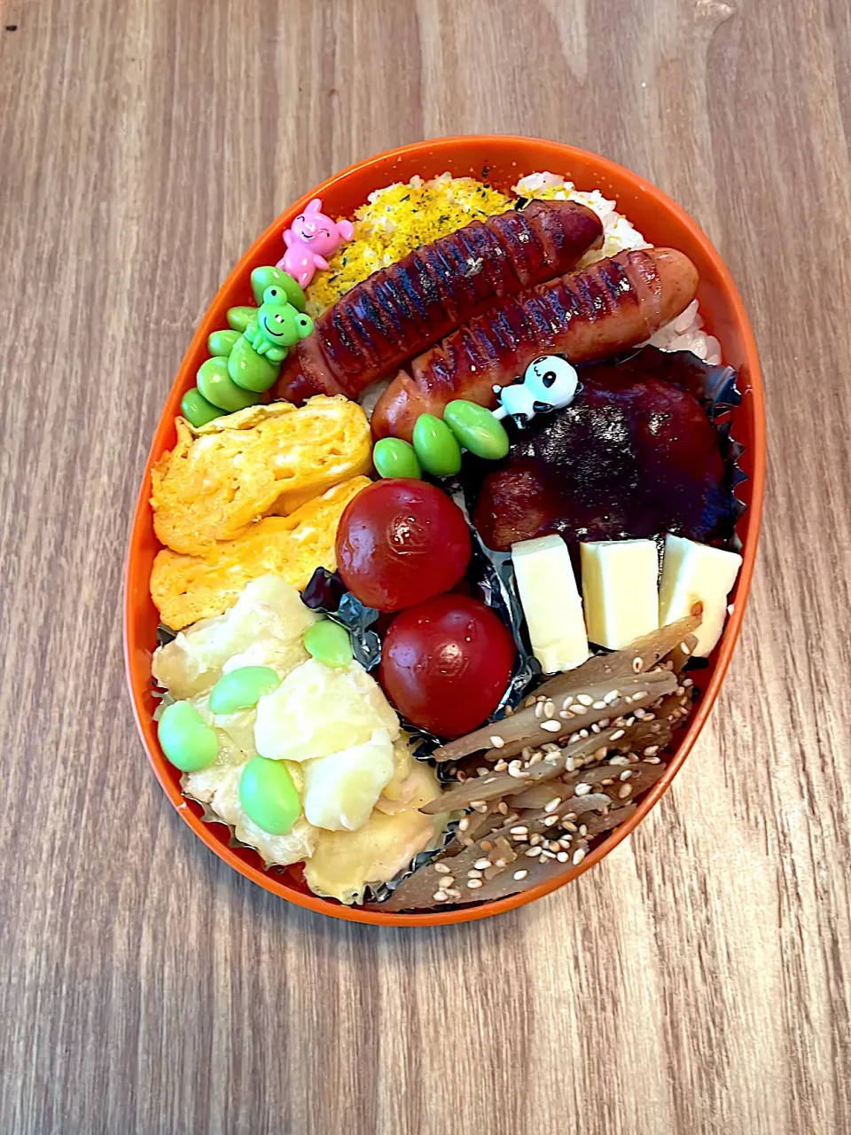 Snapdishの料理写真:愛娘弁当💖✨|ばーばちゃんさん