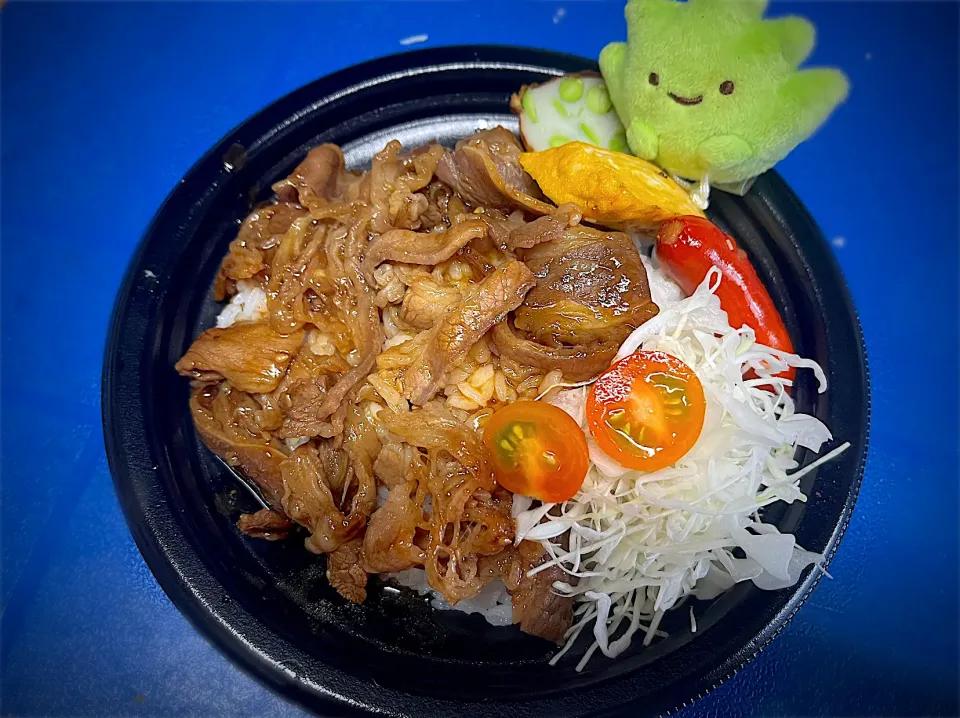 Snapdishの料理写真:カルビ焼肉丼|Keiko.Kanzakiさん