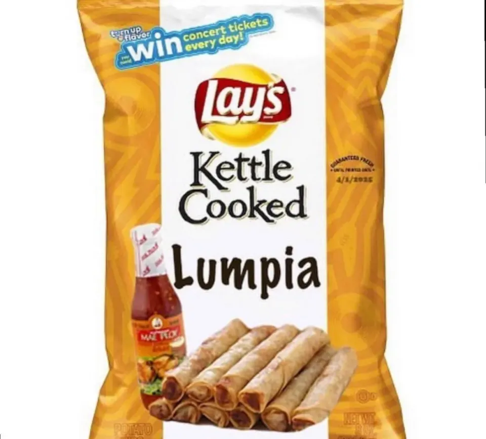 Yumm lay’s filipino Lumpia - eggroll potato chips|🌺IAnneさん