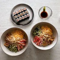 冷たいうどん