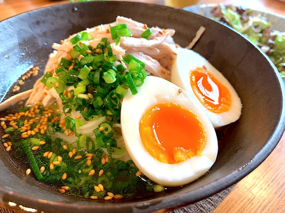 冷製鶏塩そうめん|いちごさん