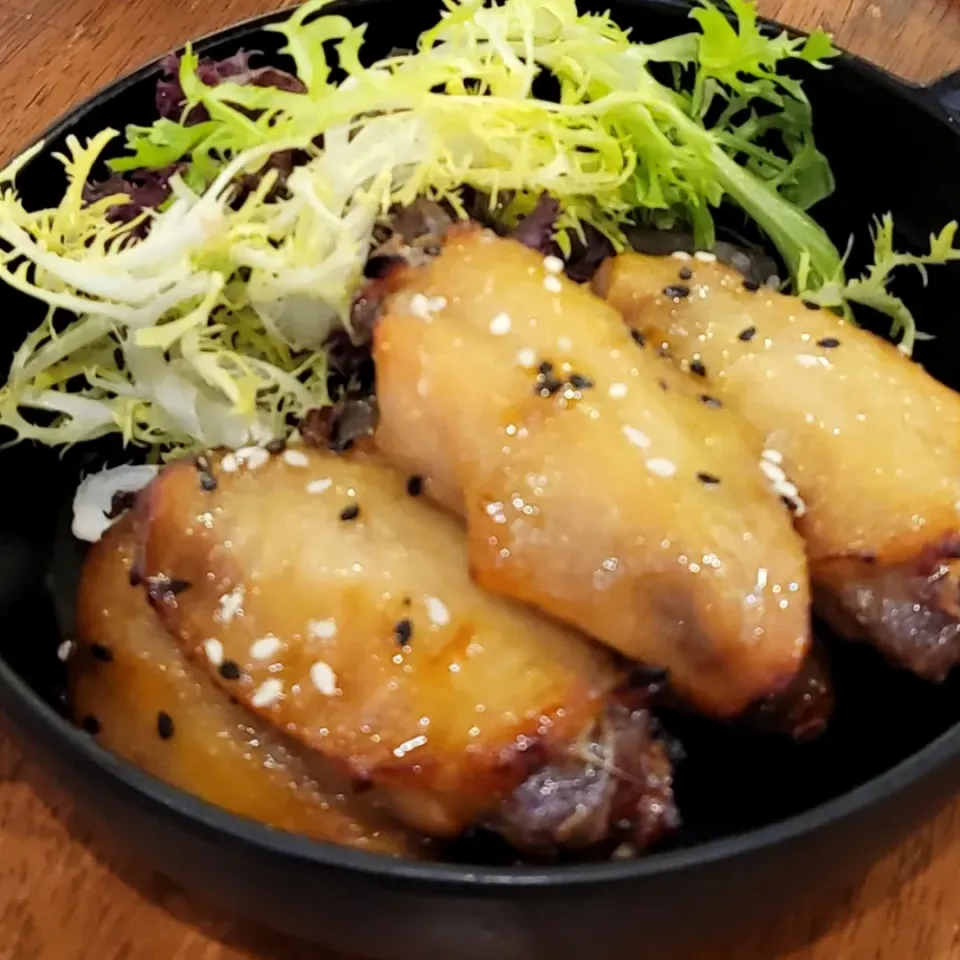 Honey miso wings|Cindy Hoさん