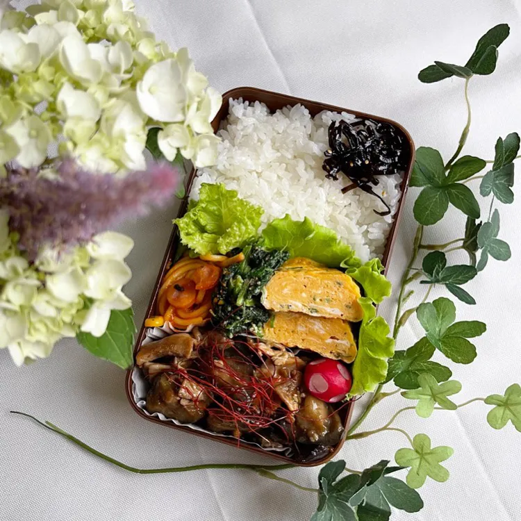 Snapdishの料理写真:6/28❤︎主人の弁当🌱✨|Makinsさん