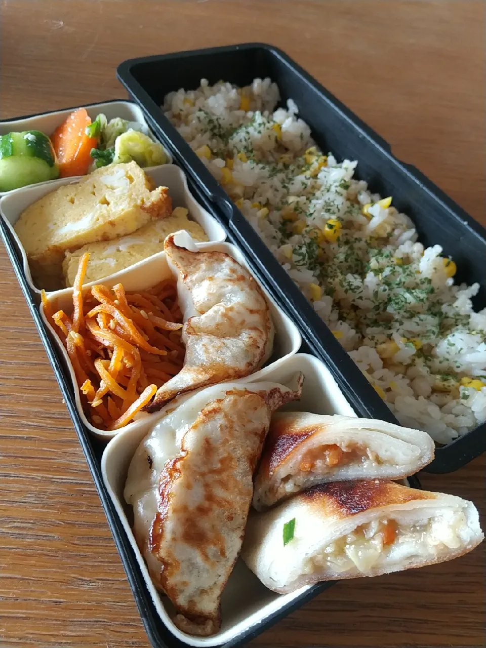 トウモロコシごはん弁当|まきごろうさん