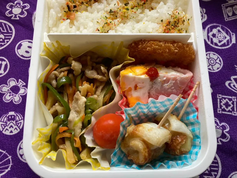 Snapdishの料理写真:高校生👨お弁当🍙　46回目☀️|オンママーンさん