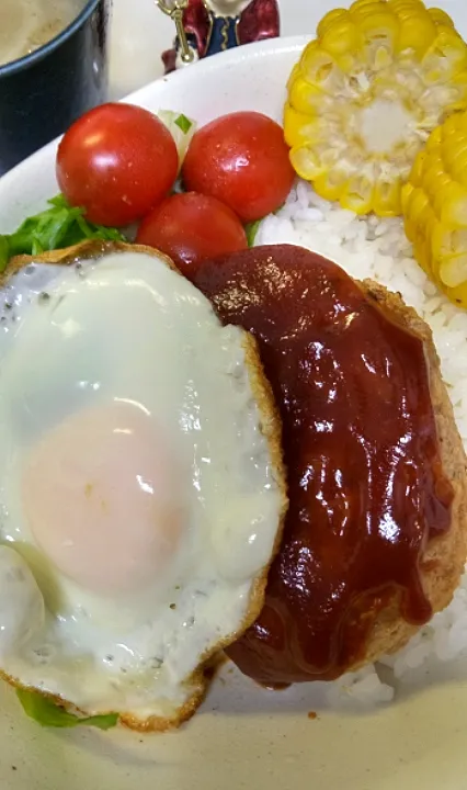 '23．6/28
今夜はロコモコ丼😋|たえさん