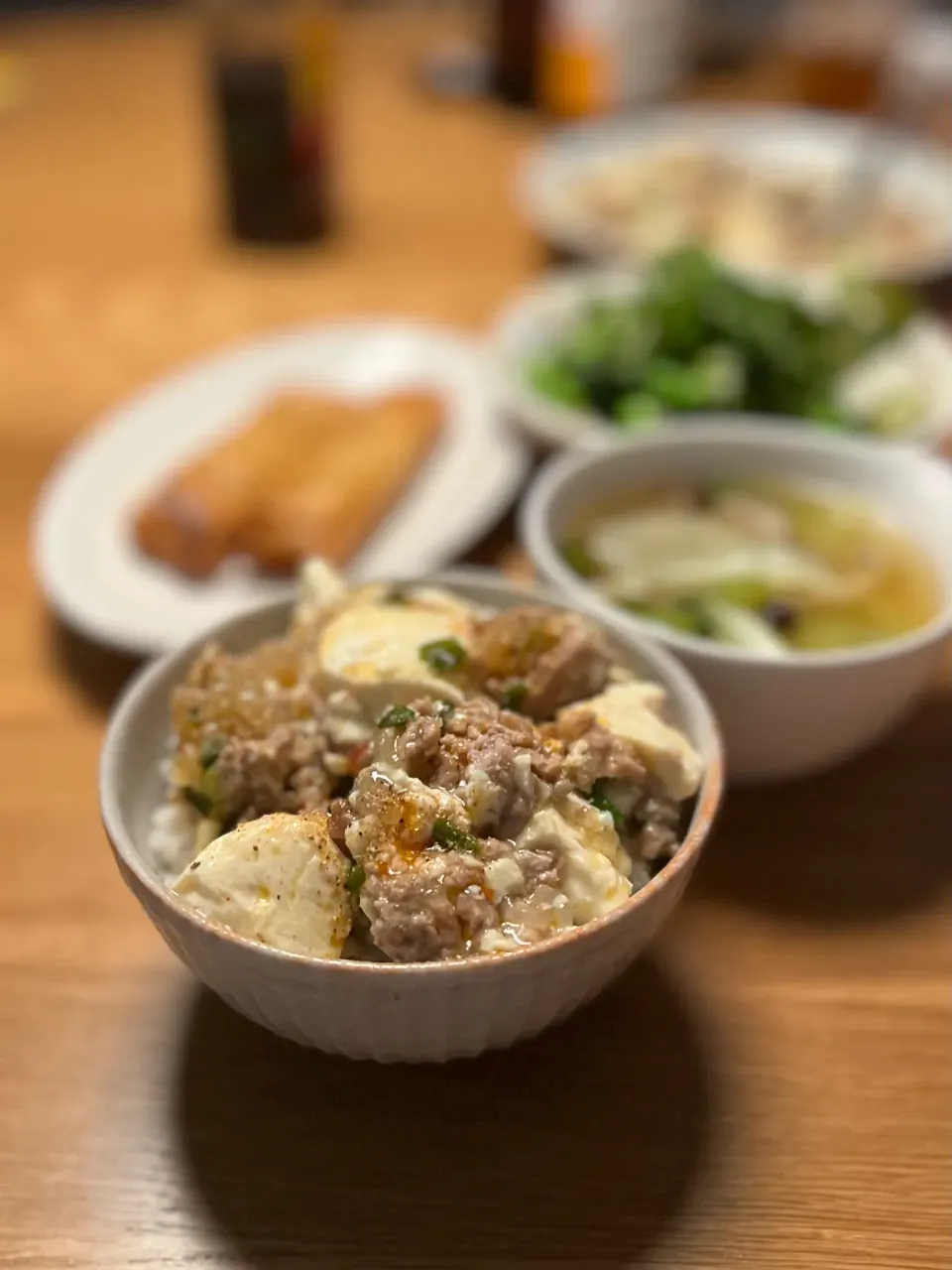 6/28の夕食　麻婆豆腐丼|yoneさん