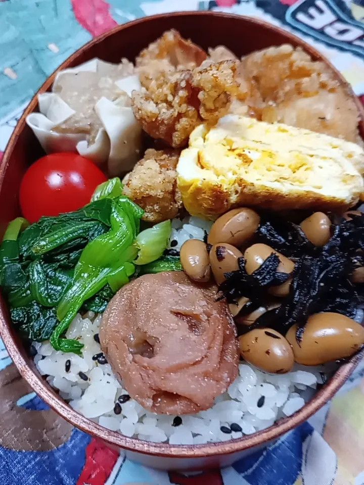 高校生男子曲げわっぱ弁当|JUNさん