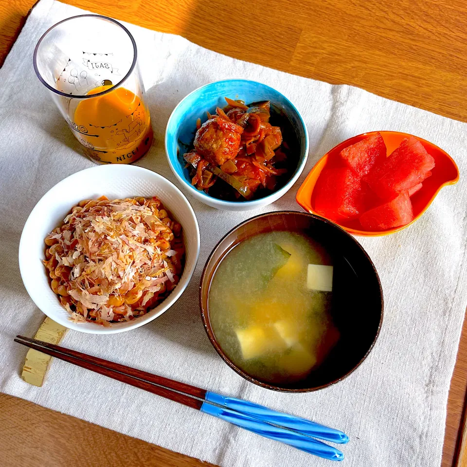 本日の朝ご飯♪|かなさん