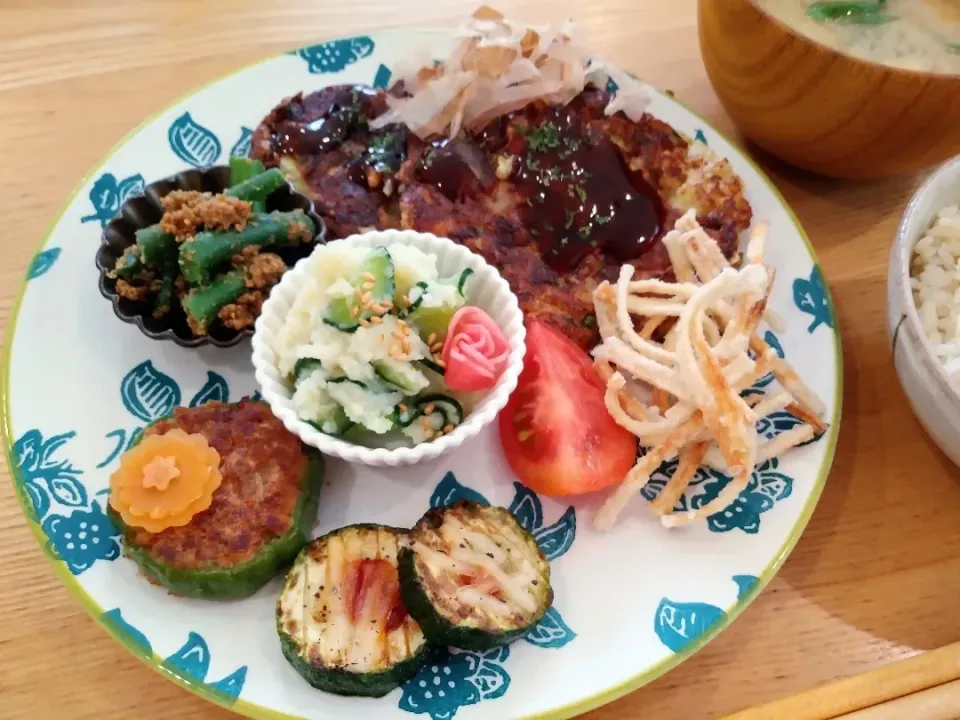 Snapdishの料理写真:野菜料理ランチ|ひんひさん