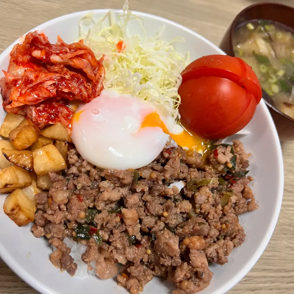 ひき肉焼肉丼|seiko Oさん