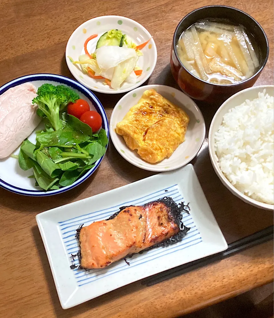 Snapdishの料理写真:今日の晩ごはん⚽️|あっつさん