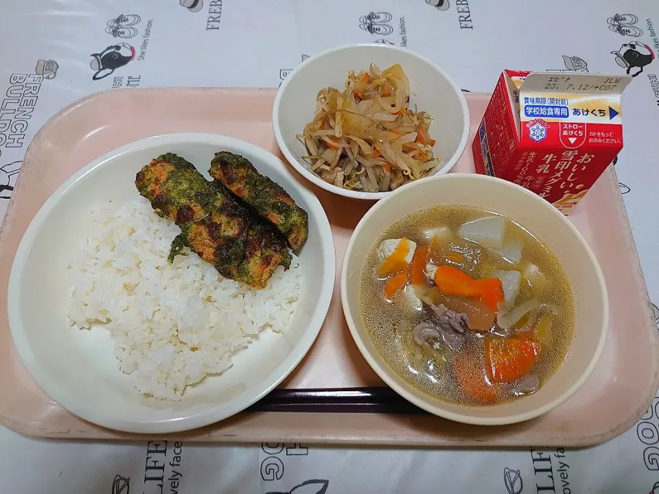 Snapdishの料理写真:今日の給食(6/30)|えっちゃんさん