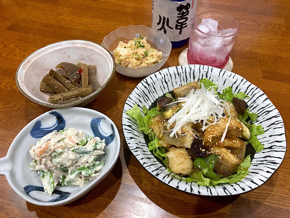 週末 晩ご飯✌️|sakuramochiさん