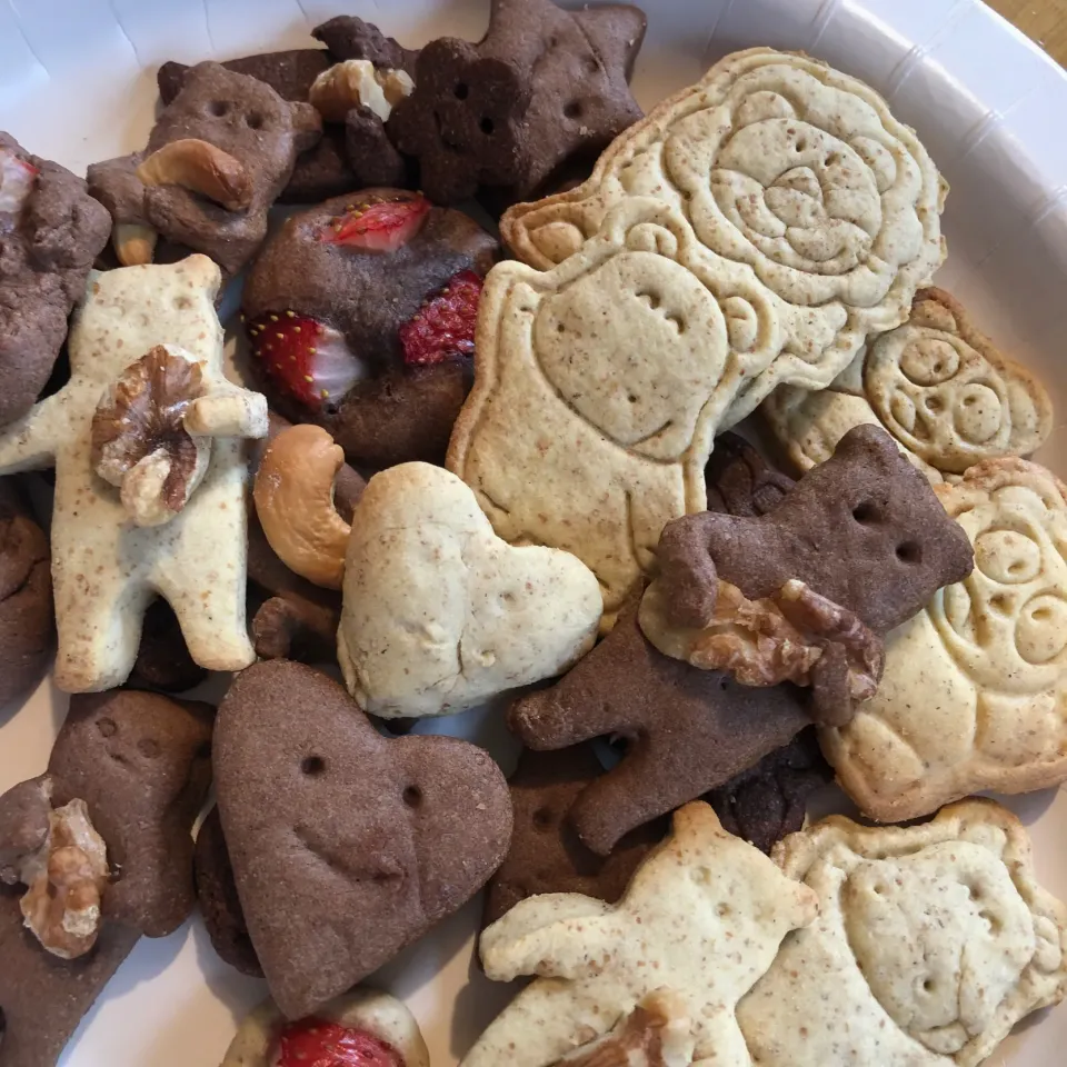 米粉と小麦胚芽でたべっ子どうぶつクッキー🍪|さらっと🍀さん