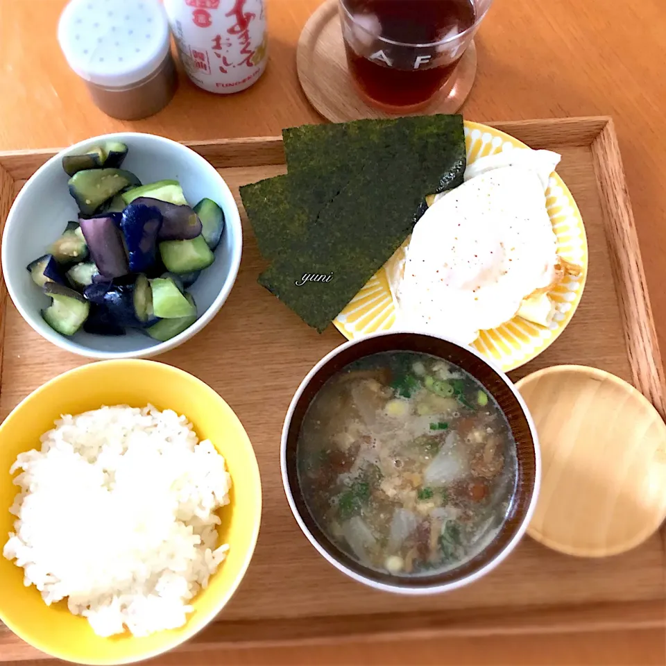 少し元気になった日の朝ごはん🍚|🌸yuni🌸さん