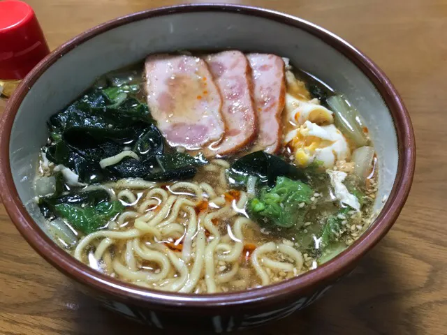 マルちゃん正麺🍜、味噌味❗️(o^^o)✨|サソリさん