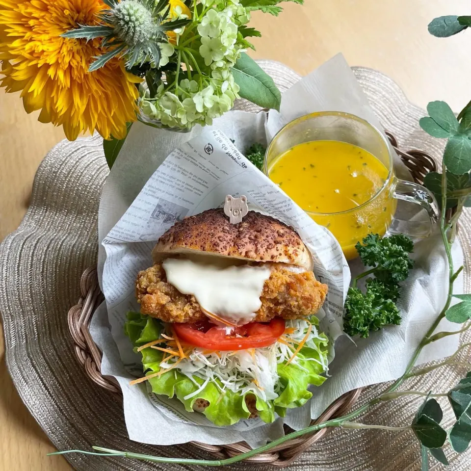 7/1❤︎プライドチキンバーガー🍔🌱|Makinsさん