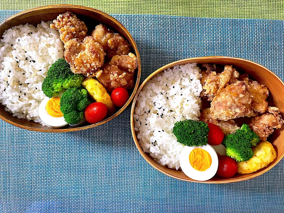 唐揚げ弁当　麺つゆ味|ジャイママさん