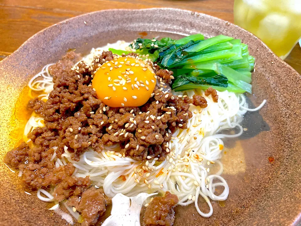 鶏だし肉味噌素麺|n_nさん