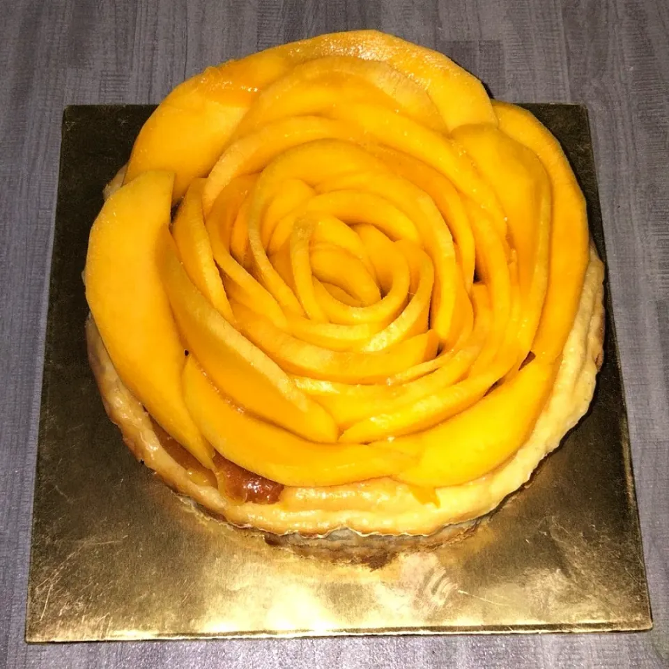 Mango Burnt Cheese Cake|simatasepetさん