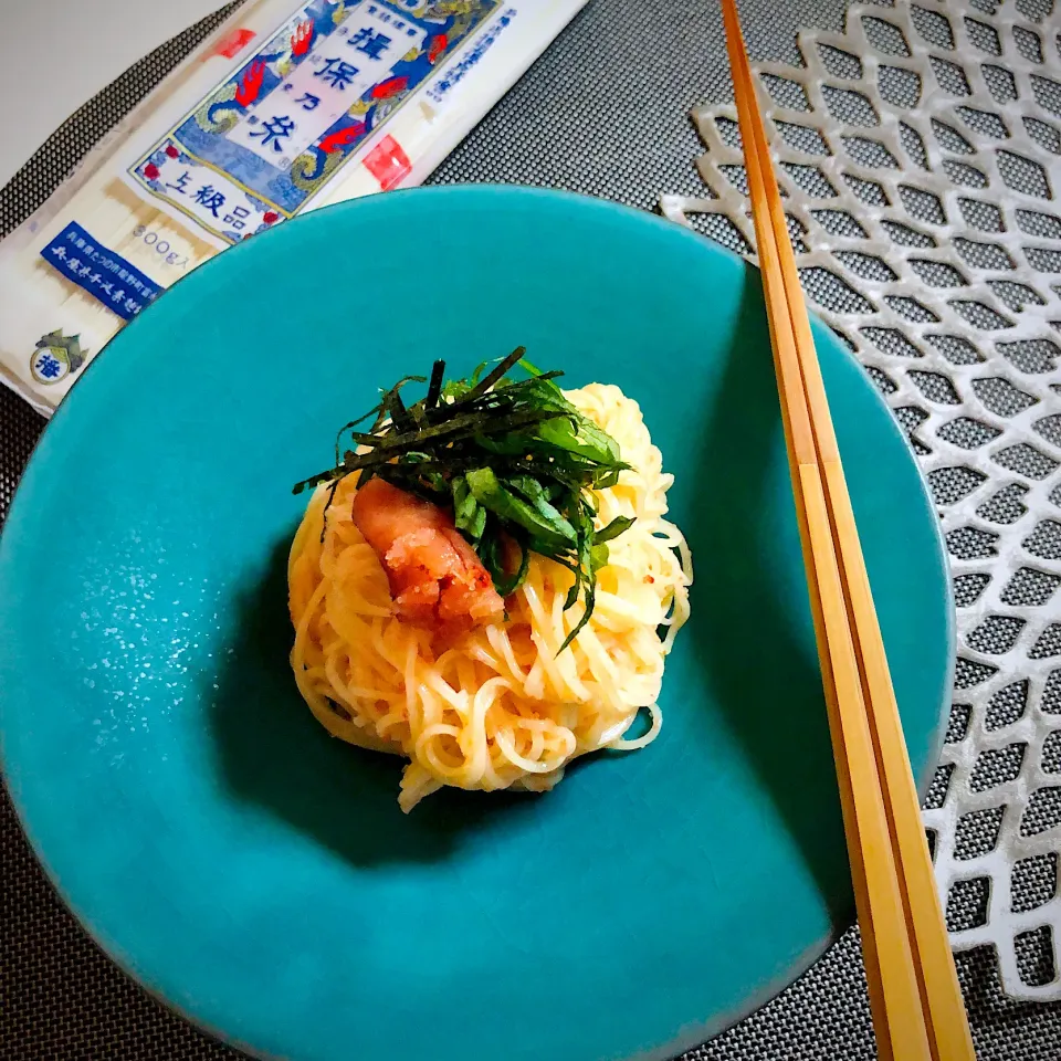 ちょこっとめんたい素麺|ユミさん