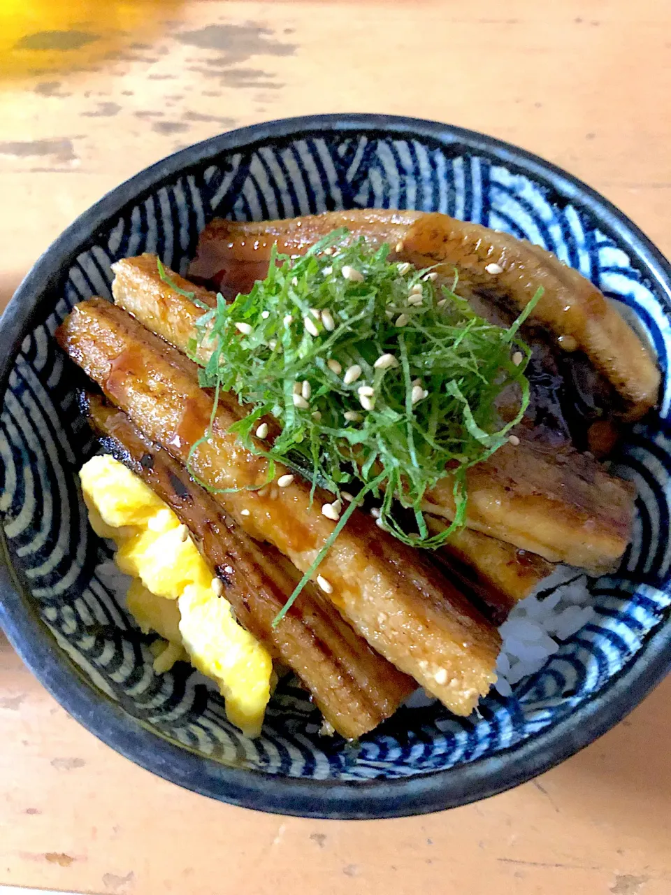 Snapdishの料理写真:穴子と玉子丼|Kazuya Miyukiさん