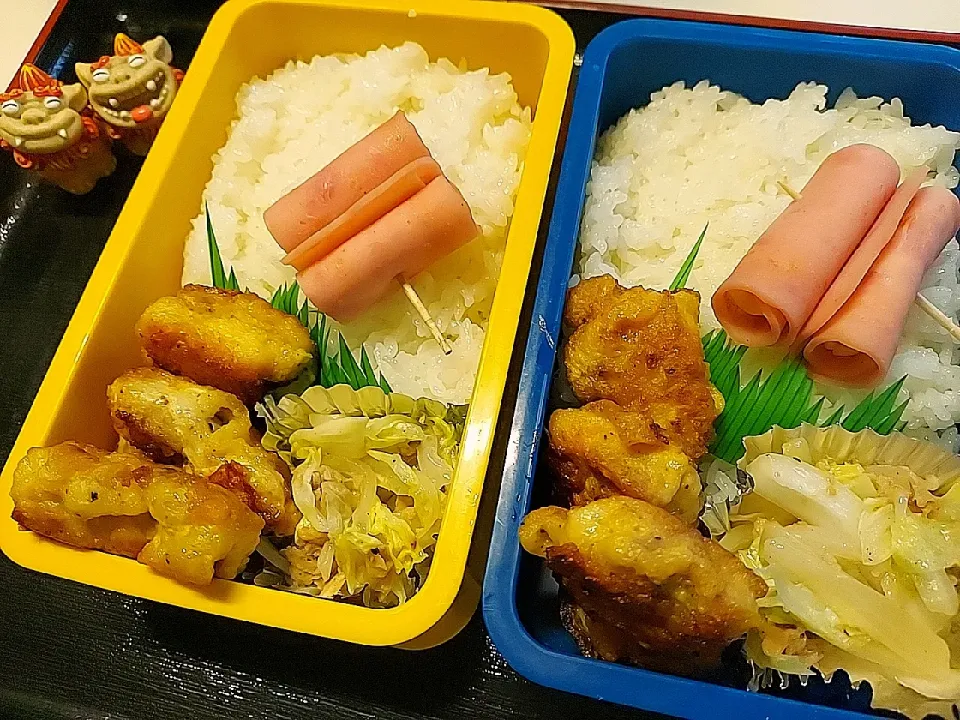 夫弁当､息子弁当|みどりさん