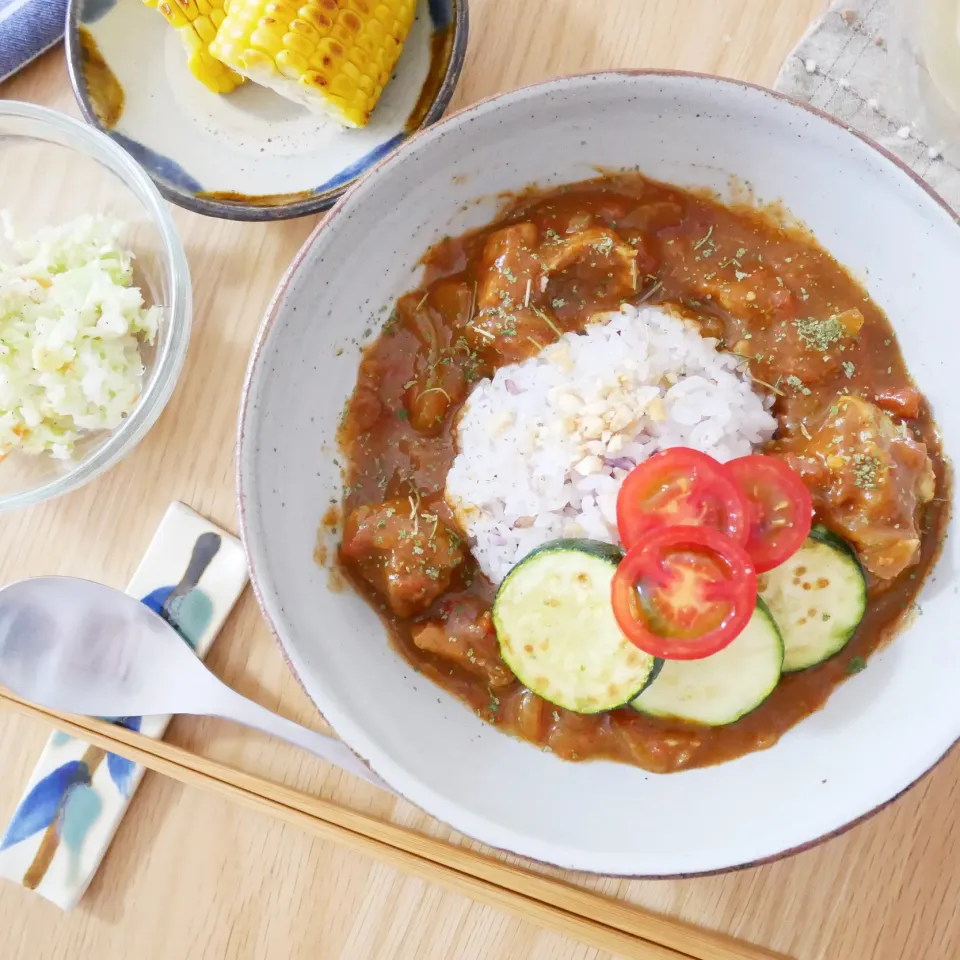 トマトと玉ねぎのチキンカレー|ともさん