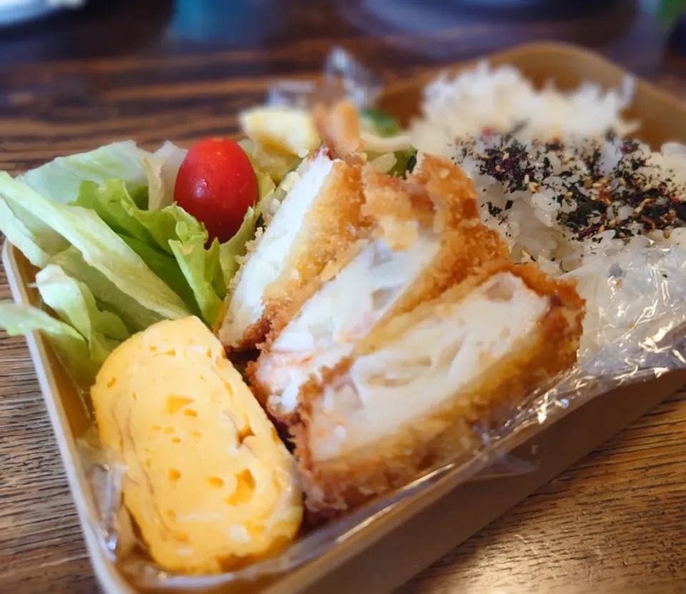 エビカツ弁当(*^^*)|しーPaPaさん