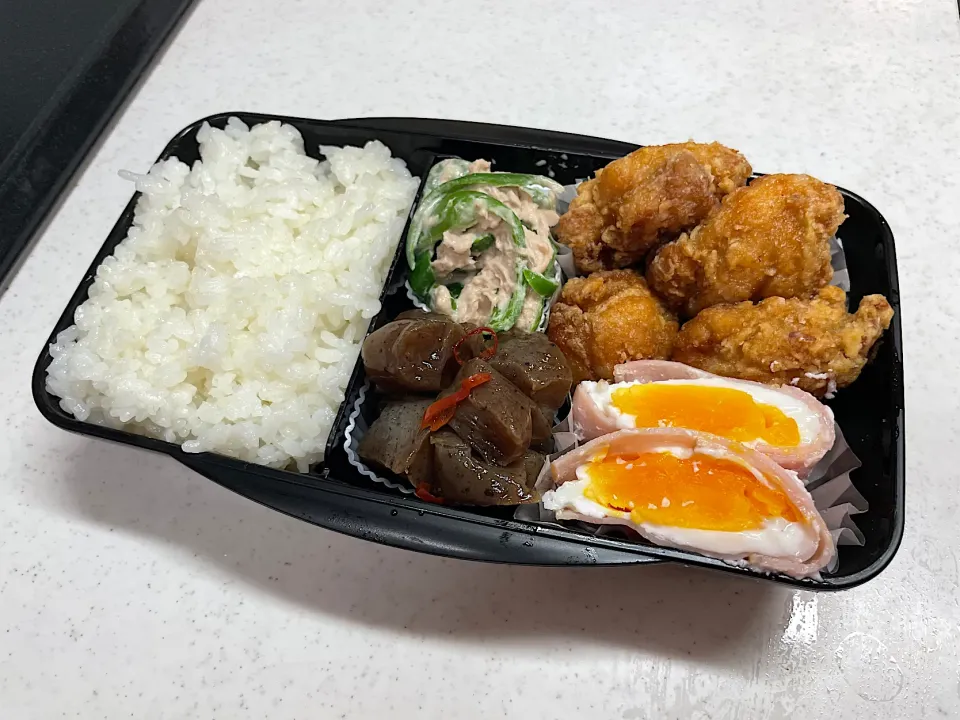 7/3 彼氏弁当⁂からあげ弁当|ゆさん