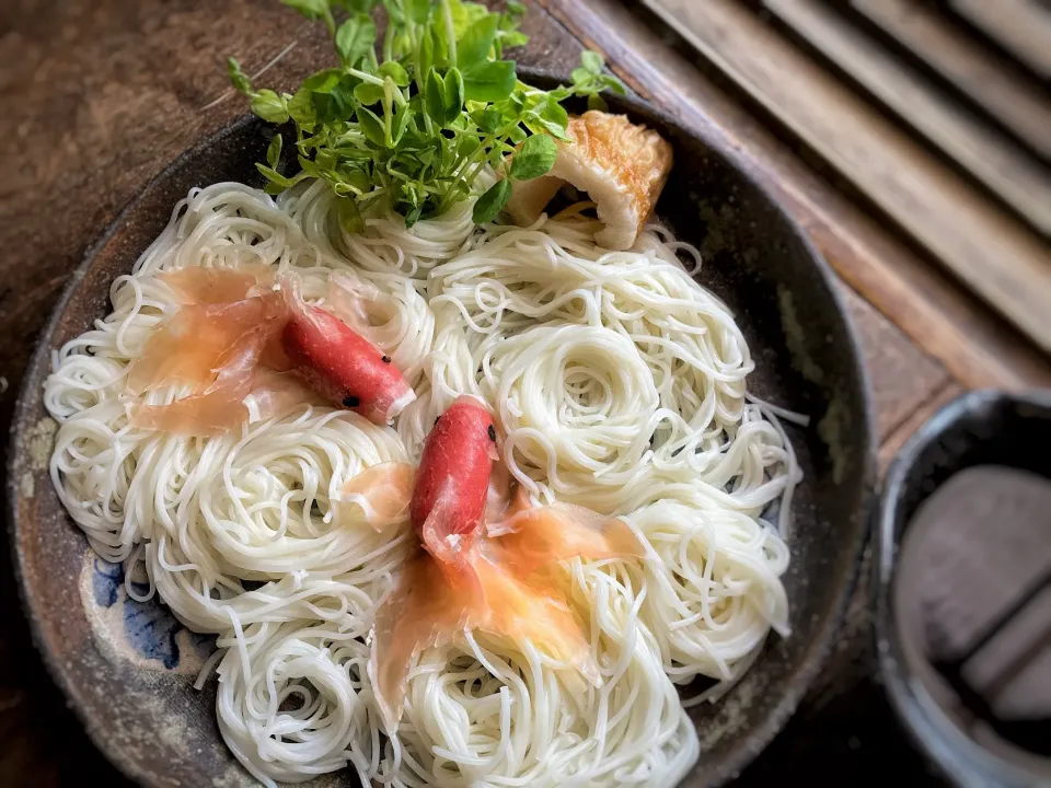 ⌘金魚が泳ぐぶっかけ素麺|✼Bǝё-n✼さん