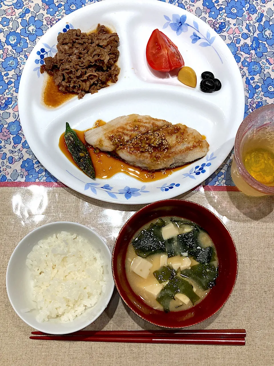 さわらの香味ダレと牛しぐれ煮|おしゃべり献立さん