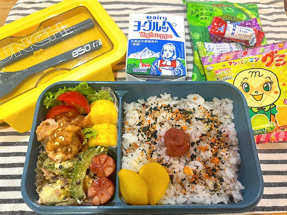 今日のヤツのお弁当（R5.7.3）|え〜かさん