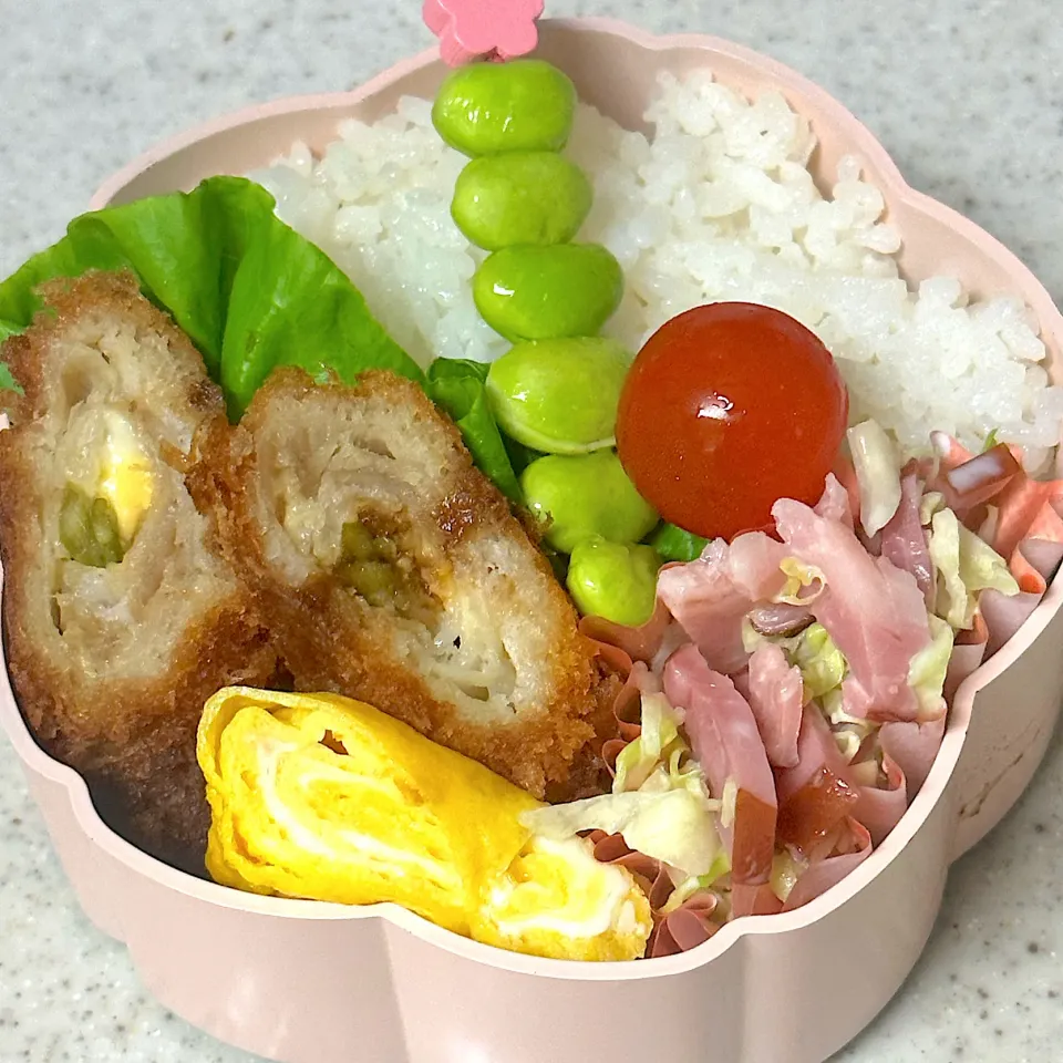 チーズ大葉巻きフライ弁当|besさん