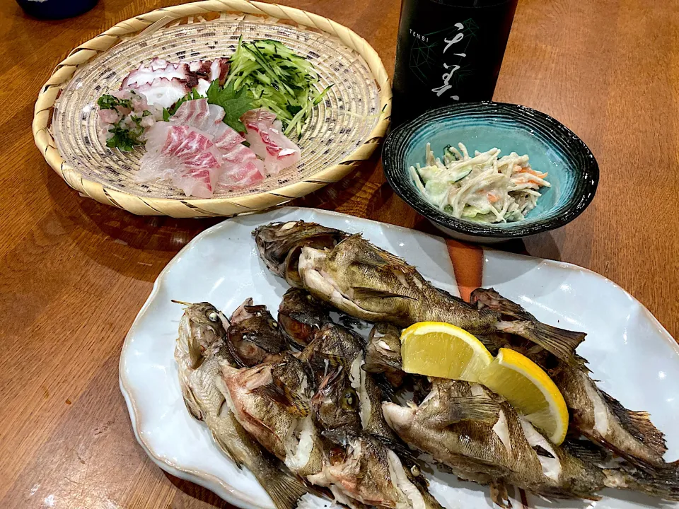 友人釣果で 晩ご飯🐟|sakuramochiさん