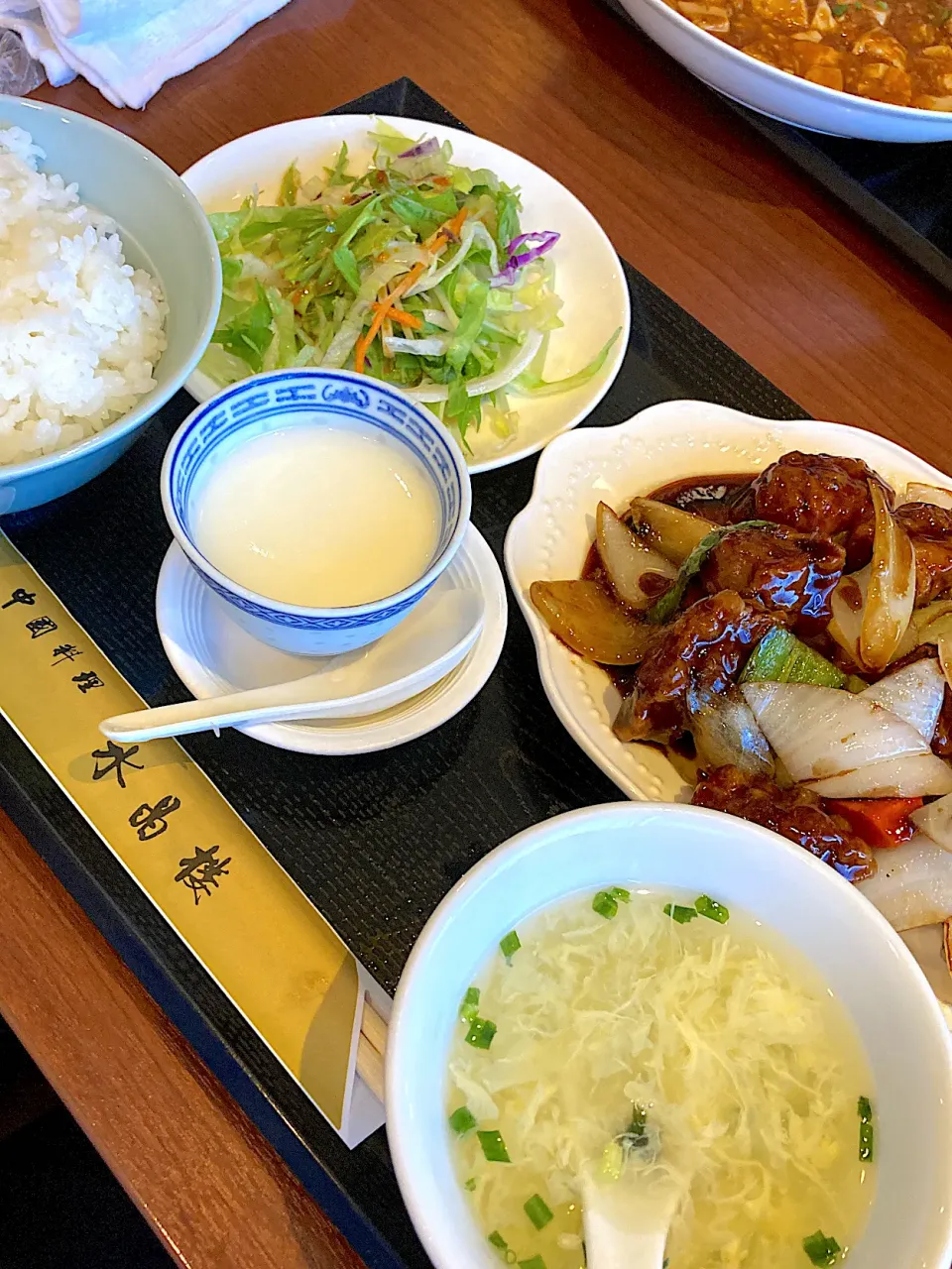 黒酢豚定食|MIEKO 沼澤三永子さん