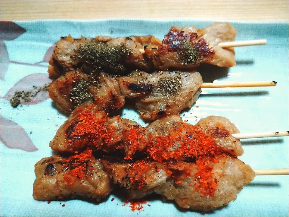 憶良のレシピ　ヴィーガン焼きとり、ふた味|okuraさん