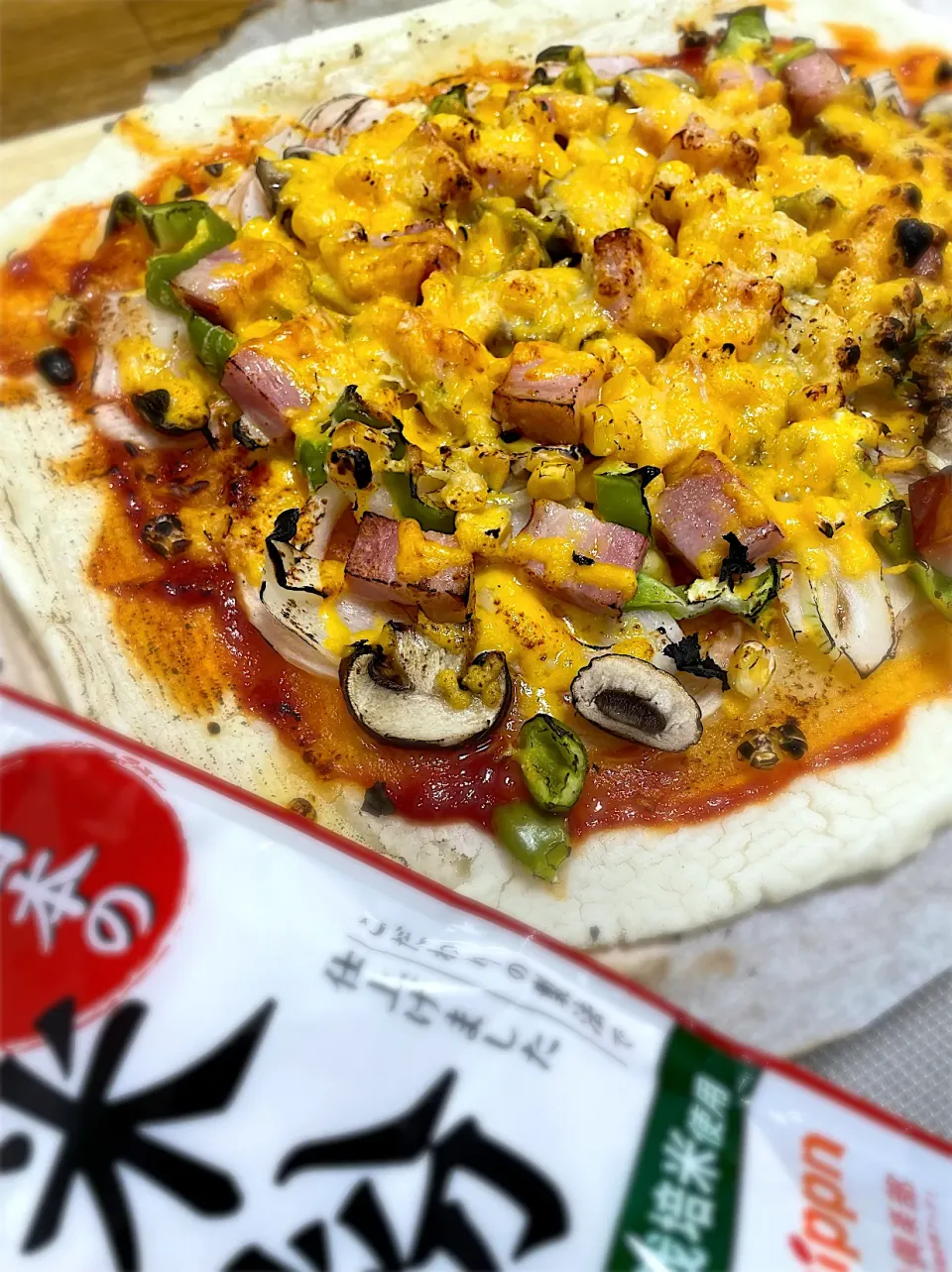 アルモンデ米粉ピザ🍕|morimi32さん